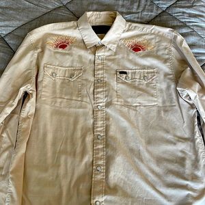 Howler Bros snap front shirt